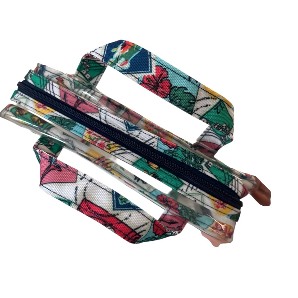 Vera Bradley Mini Ditty Cuban Stamps travel set 2 pieces - Picture 12 of 16